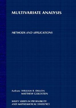 【预售】Multivariate Analysis: Methods And Applications