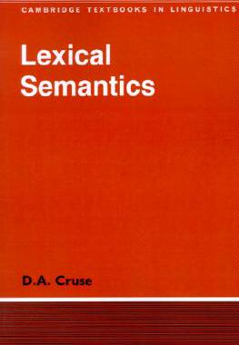 【预售】Lexical Semantics
