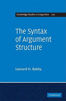 【预售】The Syntax of Argument Structure