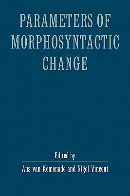 【预售】Parameters Morphosyntactic Change