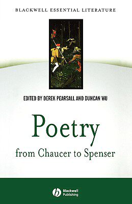 【预售】Poetry From Chaucer To Spenser: An Anthology Of