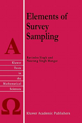 【预售】Elements of Survey Sampling