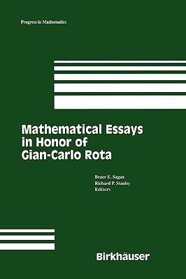 【预售】Festschrift in Honor of Gian-Carlo Rota