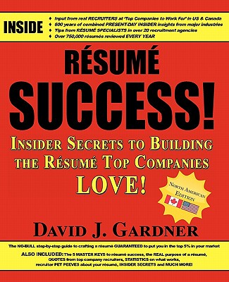 【预售】Resume Success: Insider Secrets to Building the