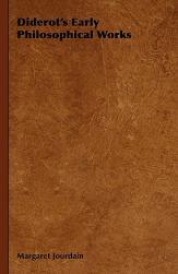【预售】Diderot's Early Philosophical Works