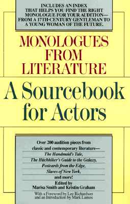 【预售】Monologues from Literature: A Sourcebook for Actors