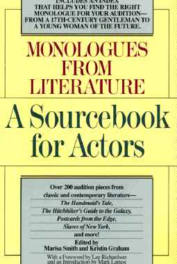 【预售】Monologues from Literature: A Sourcebook for Actors