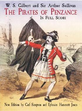 【预售】The Pirates of Penzance in Full Score