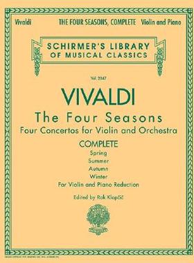 【预售】Antonio Vivaldi - The Four Seasons, Complete: For