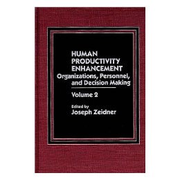【预售】Human Productivity Enhancement: Organizations