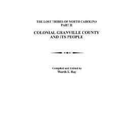 【预售】Lost Tribes of North Carolina, Part II: Colonial