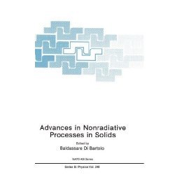 【预售】Advances in Nonradiative Processes in Solids