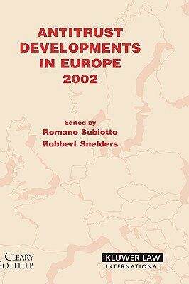 【预售】Antitrust Developments in Europe
