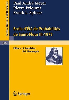 【预售】Ecole D'Ete de Probabilites de Saint-Flour III