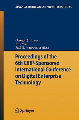 【预售】Proceedings of the 6th CIRP-Sponsored International 书籍/杂志/报纸 原版其它 原图主图