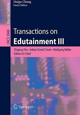 【预售】Transactions on Edutainment III