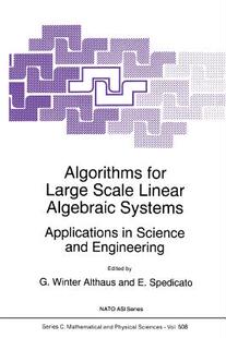 for Algorithms Large Scale Algebraic Linear 预售