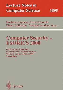 【预售】Computer Security - Esorics 2000: 6th European