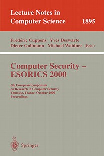 Security Computer Esorics 2000 European 6th 预售
