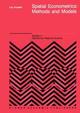 【预售】Spatial Econometrics: Methods and Models