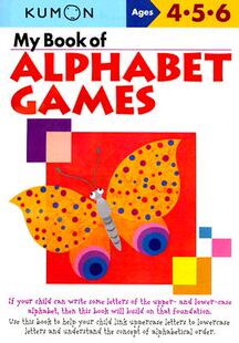 【预售】My Book of Alphabet Games Ages 4, 5, 6
