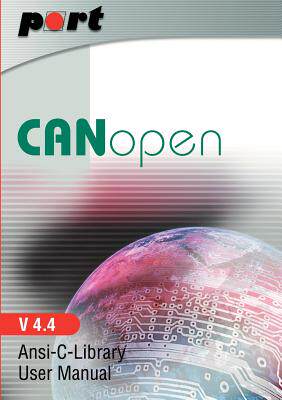 【预售】Canopen Library User Manual V4.4 Port Gmbh