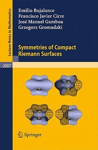 【预售】Symmetries of Compact Riemann Surfaces