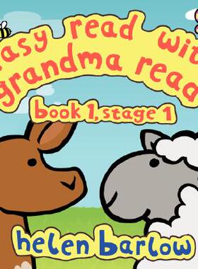 【预售】Easy Read with Grandma Read: Book 1, Stage 1