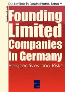 【预售】Founding Limited Companies(Ltds) in Germany