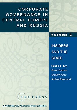 【预售】Corporate Governance in Central Europe and Russia: