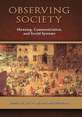 【预售】Observing Society: Meaning, Communication, and