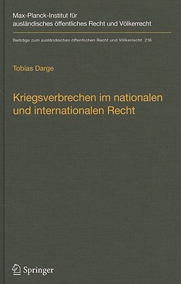 【预售】Kriegsverbrechen Im Nationalen Und Internationalen