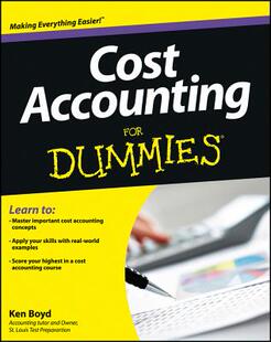 【预售】Cost Accounting for Dummies