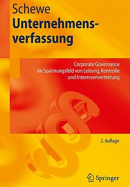 【预售】Unternehmensverfassung: Corporate Governance Im