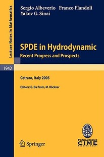 Spde Hydrodynamics Recent and Progress 预售