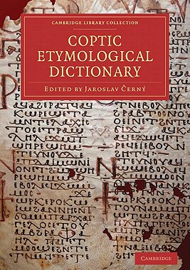 【预售】Coptic Etymological Dictionary