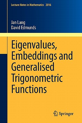 【预售】Eigenvalues, Embeddings and Generalised