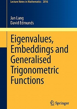 【预售】Eigenvalues, Embeddings and Generalised