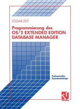【预售】Programmierung Des OS/2 Extended Edition Database