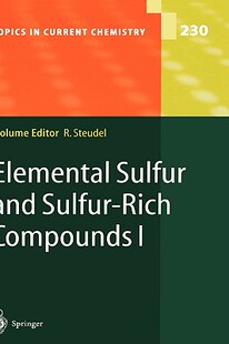 【预售】Elemental Sulfur and Sulfur-Rich Compounds I
