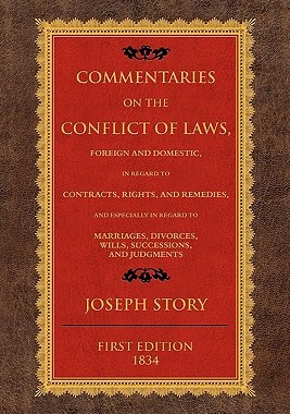 【预售】Commentaries of the Conflict of Laws
