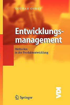 【预售】Entwicklungsmanagement: Methoden in Der - 封面