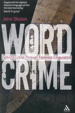 现货 Wordcrime: Solving Crime Through Forensic