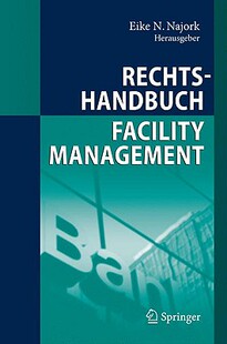 【预售】Rechtshandbuch Facility Management