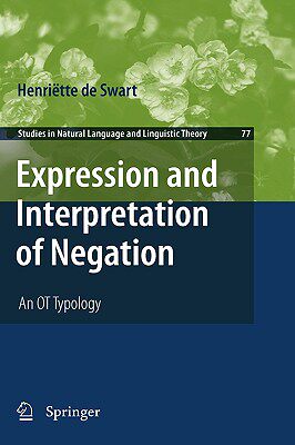【预售】Expression and Interpretation of Negation: An OT