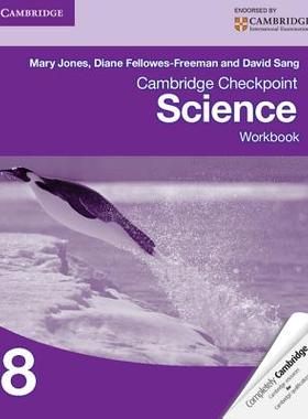 【预售】Cambridge Checkpoint Science Workbook 8