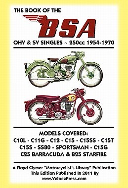 【预售】Book of the BSA Ohv & Sv Singles - 250cc 1954-1970