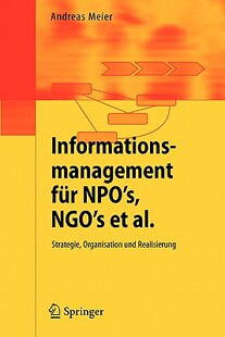 Fur al. Informationsmanagement Ngo 预售 Npo