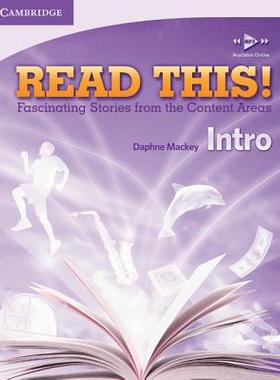 【预售】Read This! Intro Student's Book: Fascinating Stories