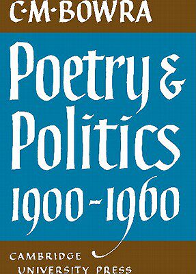 【预售】Poetry and Politics 1900 1960
